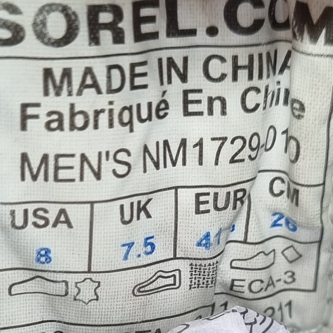 쏘렐 남성앵클부츠260 상품이미지6