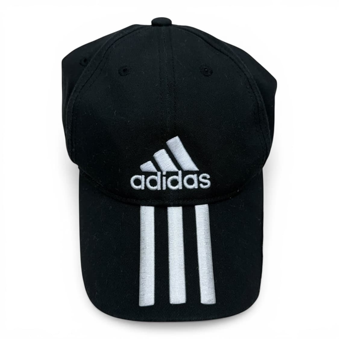 OS) 아디다스 삼각 자수로고 볼캡 블랙 상품이미지1