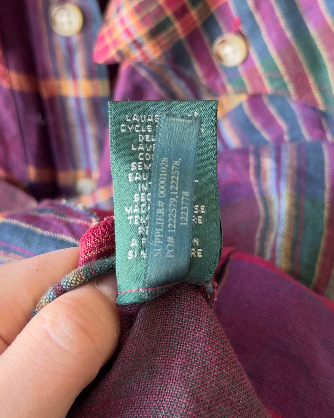 [Ralph Lauren] Classic Check Shirt Dress 상품이미지7