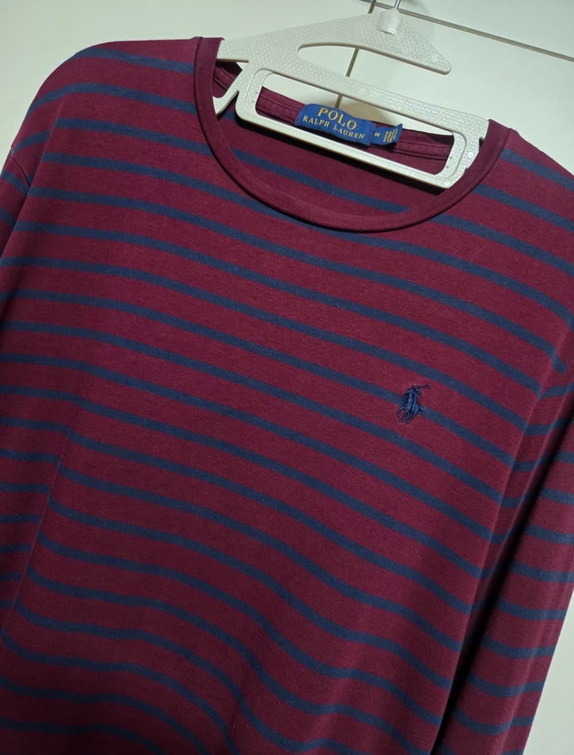 [M] 폴로 스트라이프 긴팔 상품이미지2