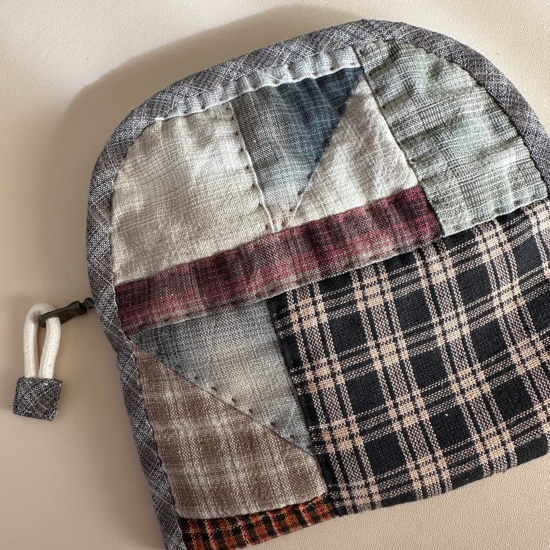 나염 원단 큼직 파우치 / 핸드메이드 상품이미지2