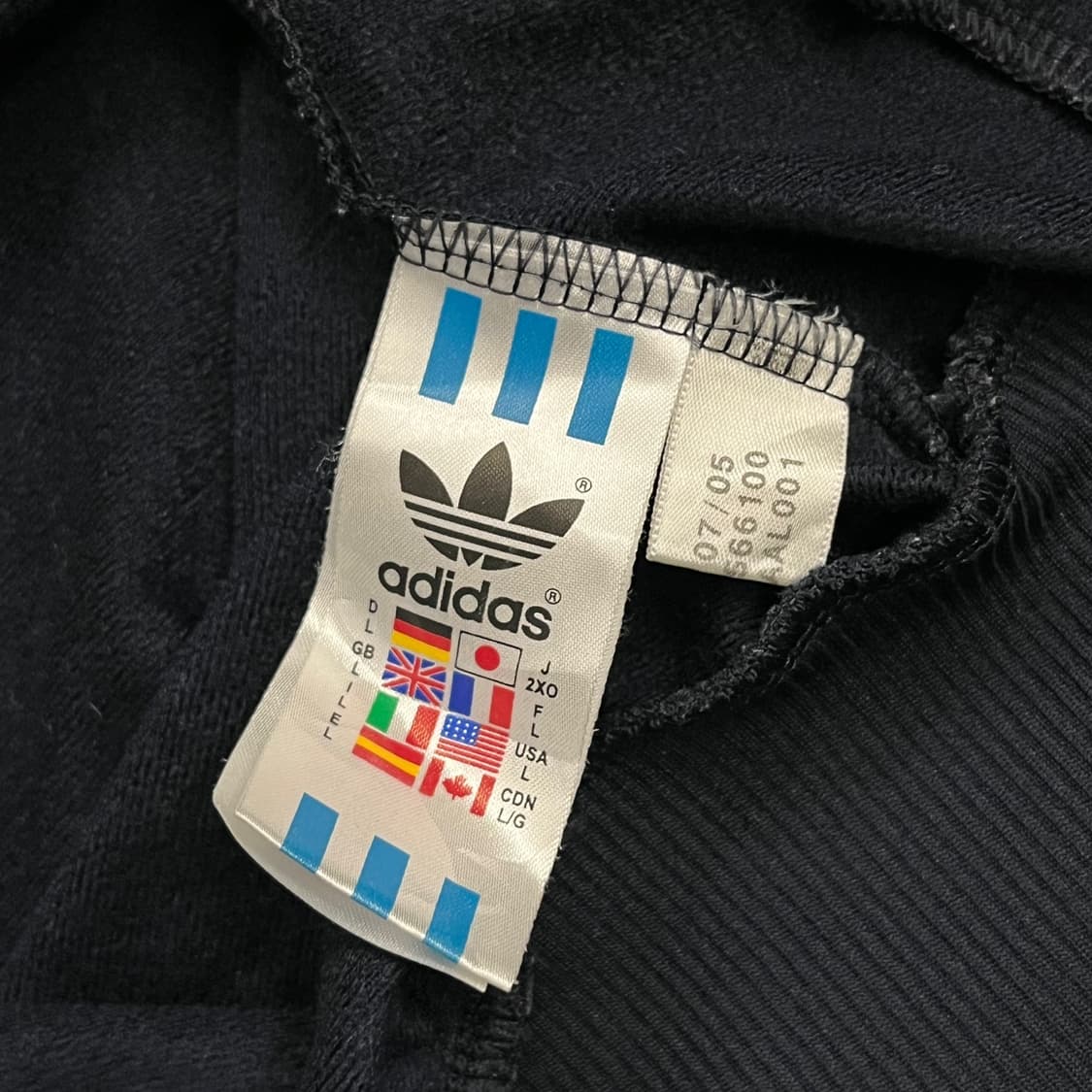 아디다스 와글와글 네이비 블루 져지  상품이미지6