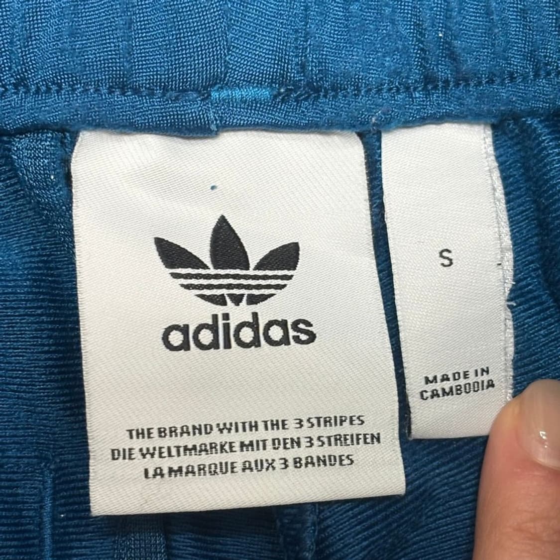 ADIDAS 파이어버드 트랙팬츠 블루 S 상품이미지6