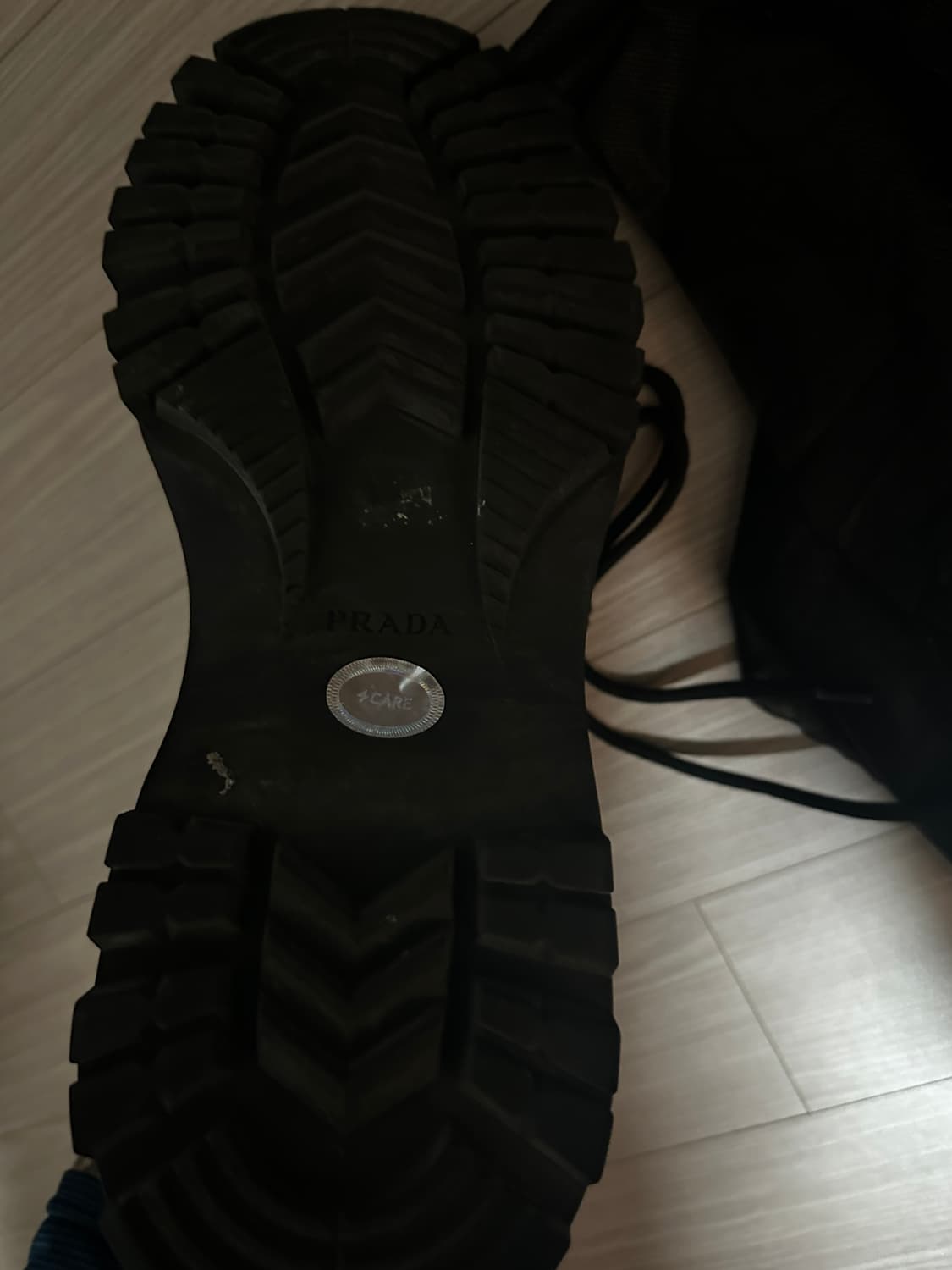 프랭크오션 프라다 레더 마운틴 부츠 uk10 상품이미지10