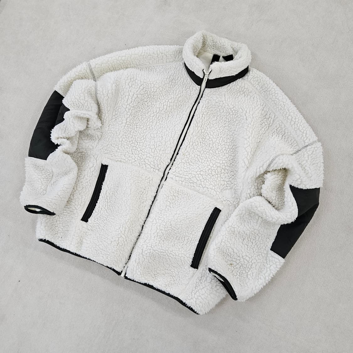 [M] 아디다스 양털 쉐르파 플리스 자켓 0121Y1 상품이미지1