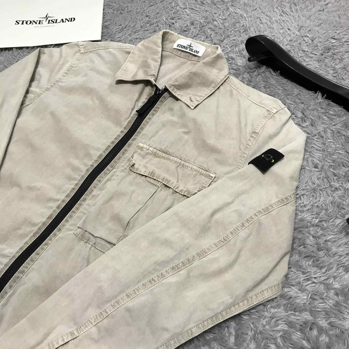 {클로젯}[S]스톤아일랜드 올드이펙트 오버셔츠 자켓 상품이미지2