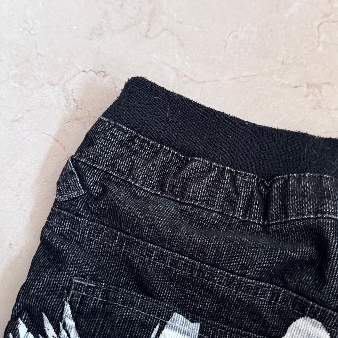 punk lettering detailed pants 상품이미지6