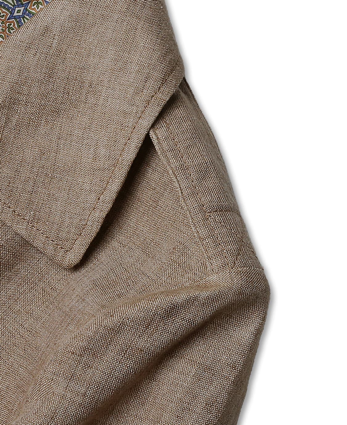 맨온더분 [Man On The Boon] 린넨 클래식 벨트 사파리 자켓 상품이미지3