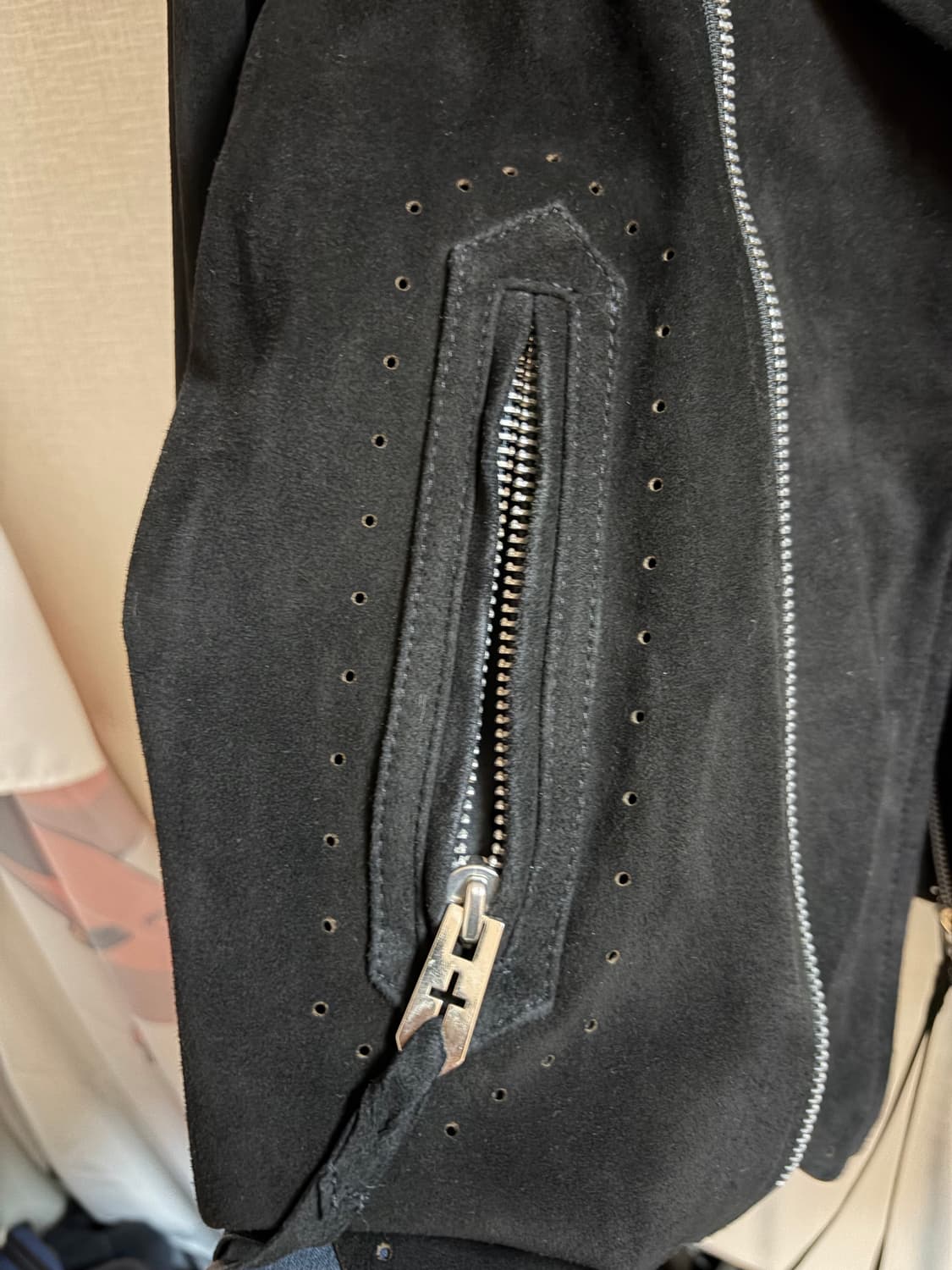 masu 마수 고트 레더 자켓 상품이미지4