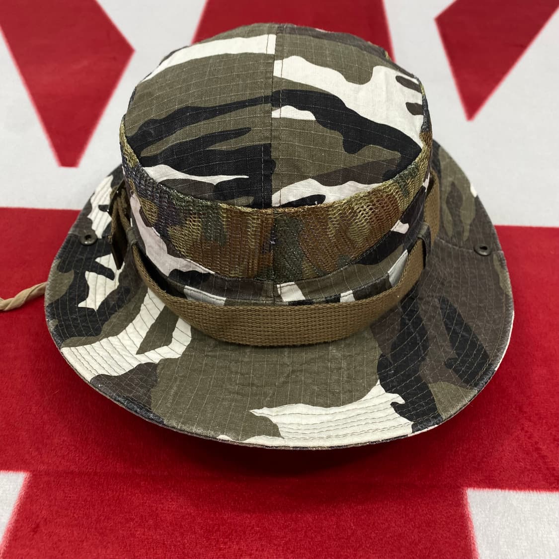 본더치 카모 웨스턴 버킷햇 여성용 상품이미지5