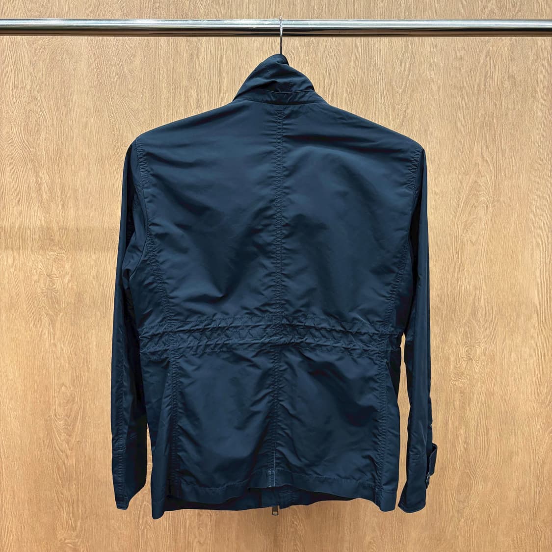 버버리 블랙라벨 필드 자켓 플랩 패치 포켓 스탠드 칼라 디테일 네이비 상품이미지3