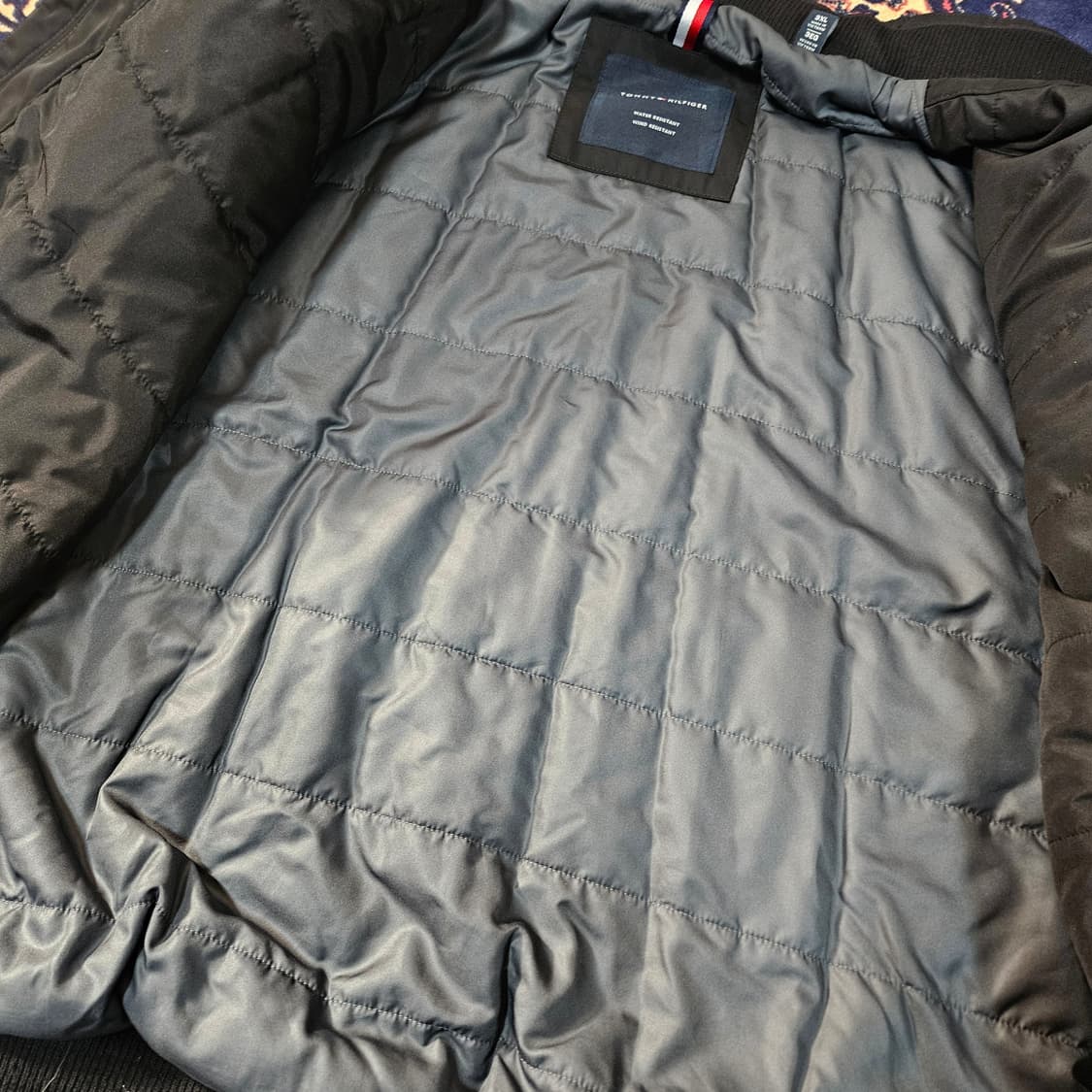 타미힐피거 유틸리티 멀티포켓 나일론 누빔 야상자켓 3XL 상품이미지6