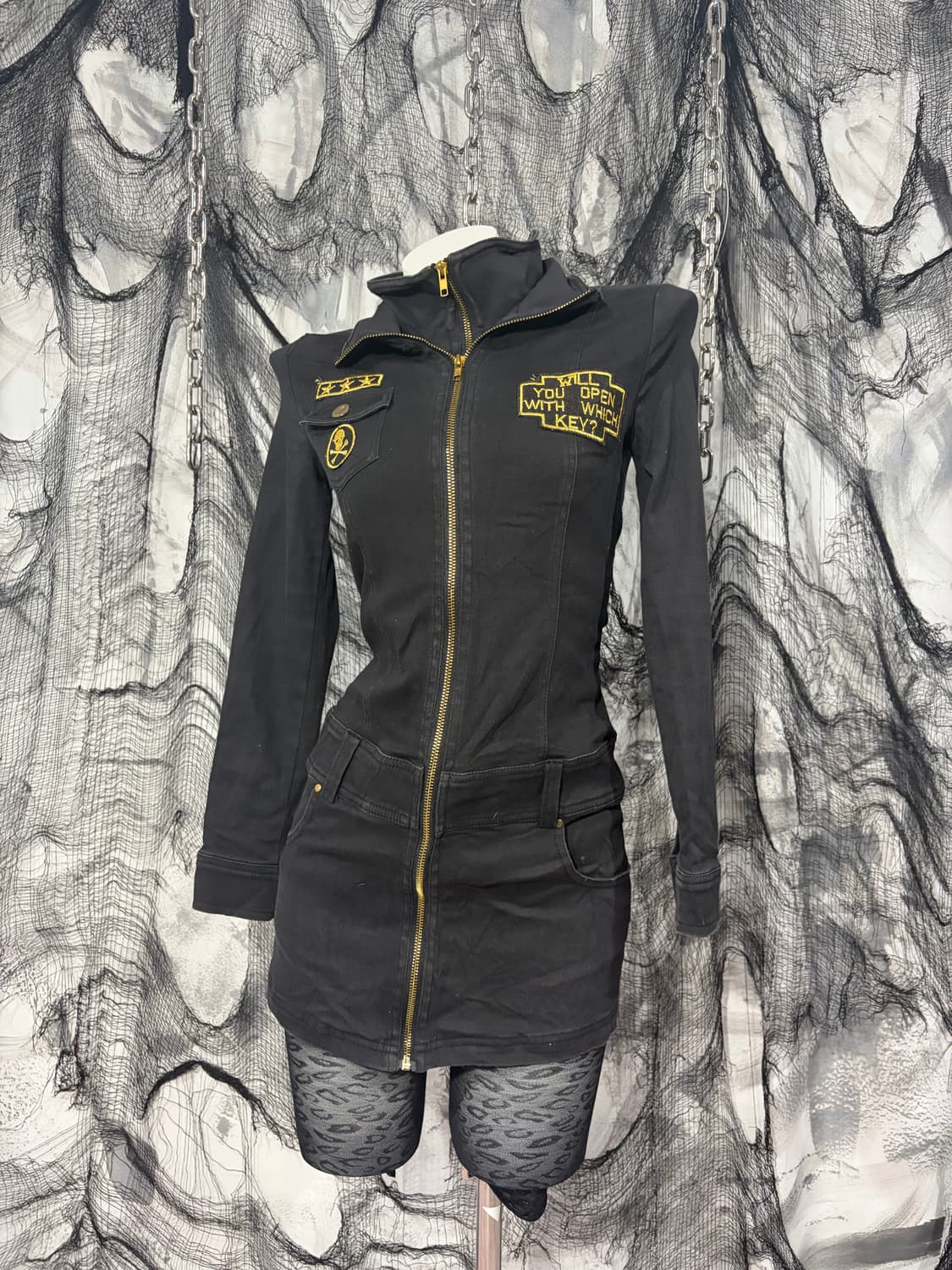Gothic Layered washing One piece jacket  상품이미지6