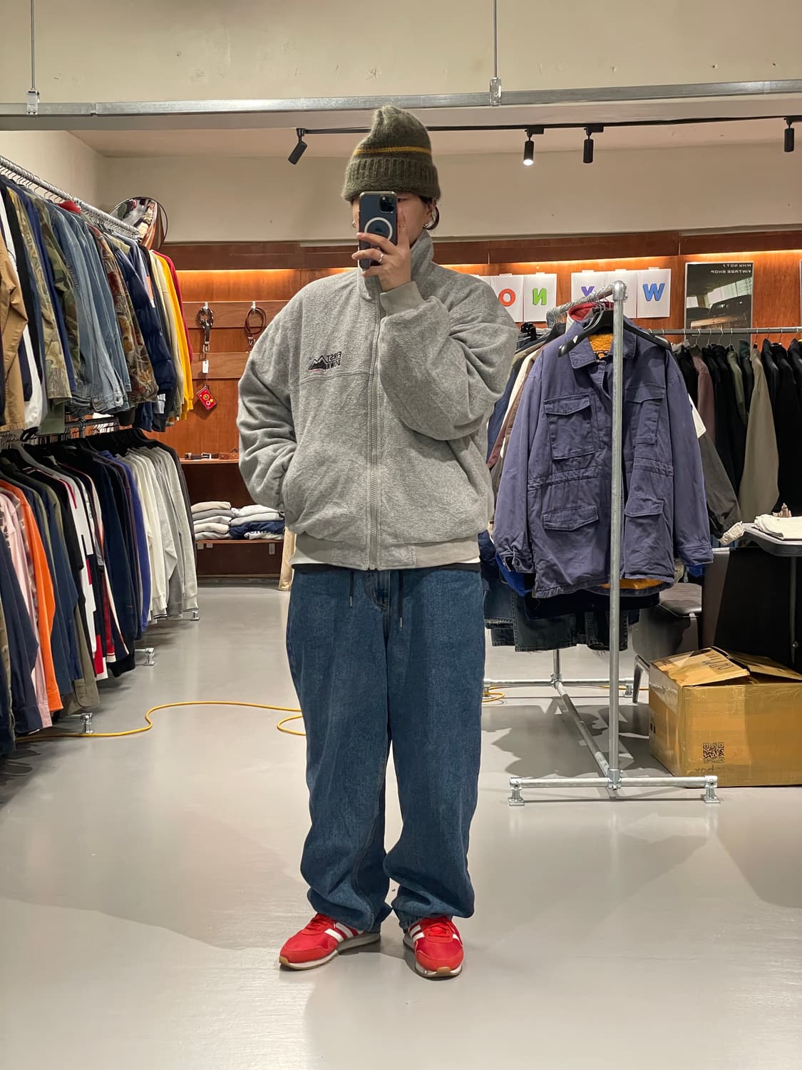 퍼스트다운 리버시블 플리스 자켓   상품이미지4