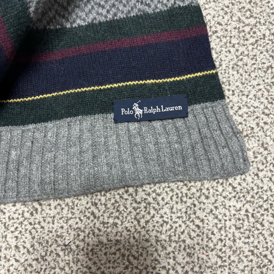 [택포,램스울] 폴로 랄프로렌 이태리 머플러 목도리 [A+] 상품이미지3