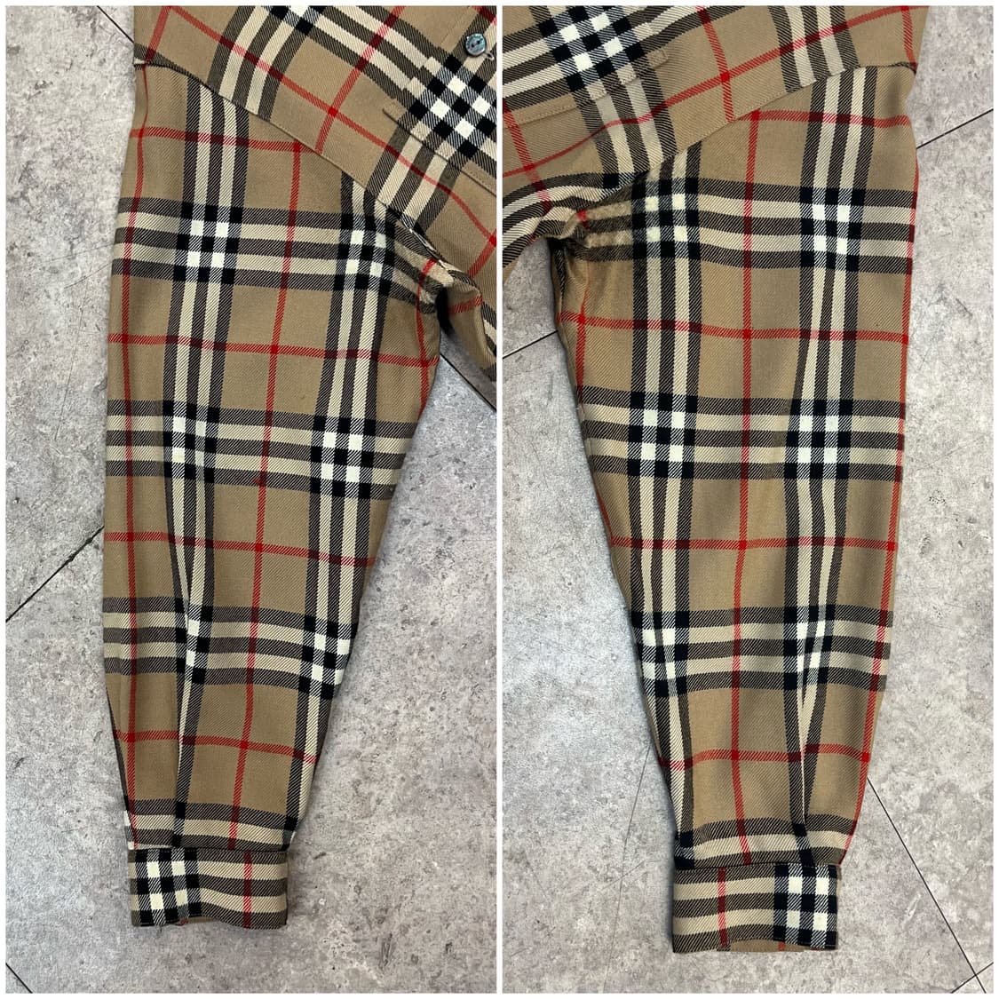 버버리 울 체크 셔츠 #csz3235 상품이미지10