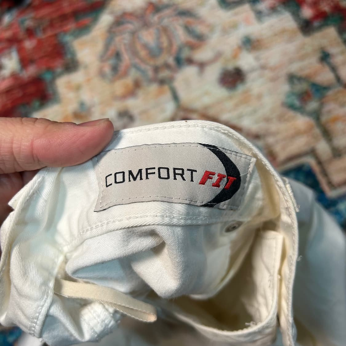 [34] 아르마니 꼴레지오니 컴포트 핏 코튼팬츠 이탈리아 생산 상품이미지5