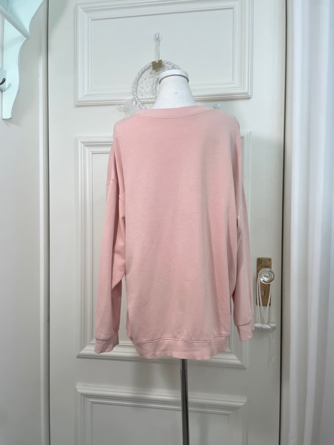 coral basic over cotton sweatshirts 상품이미지3