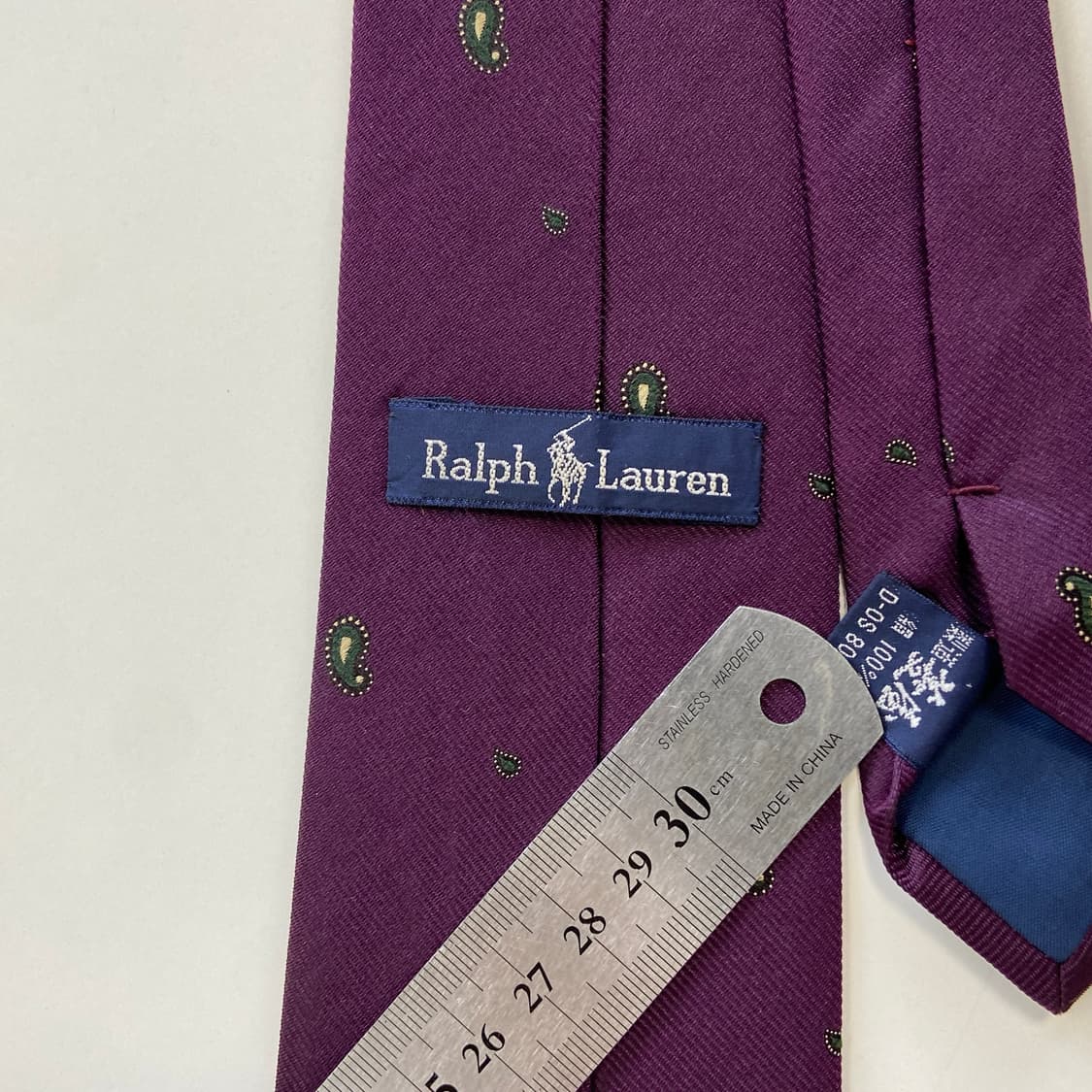 폴로 랄프로렌(POLO) 명품 정품 넥타이 7.8cm 상품이미지5