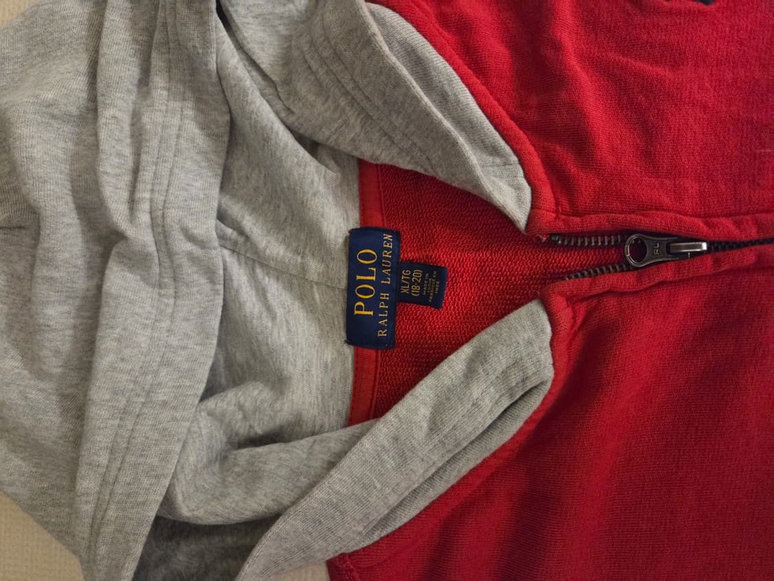 폴로랄프로렌 남여공용빅포니 후드집업 상품이미지4