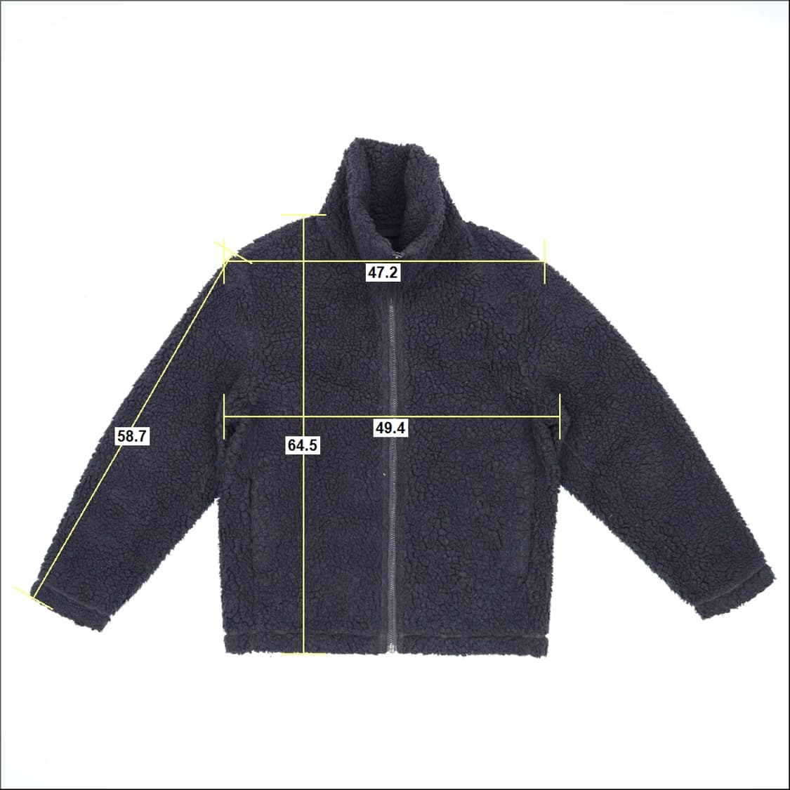 [S] 유니클로 플리스 뽀글이 자켓 1103HR3 상품이미지7