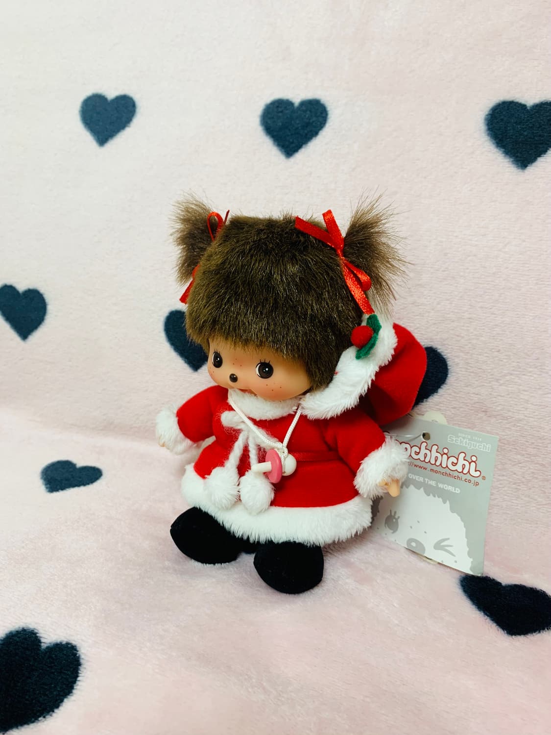 몬치치 크리스마스 산타 베비치치인형 상품이미지3
