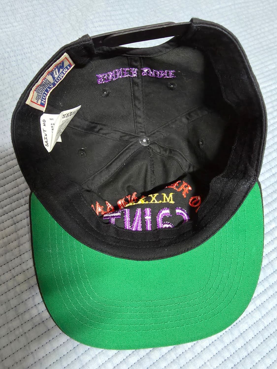 세인트미카엘 25aw 시너샤인 캡 모자 상품이미지4