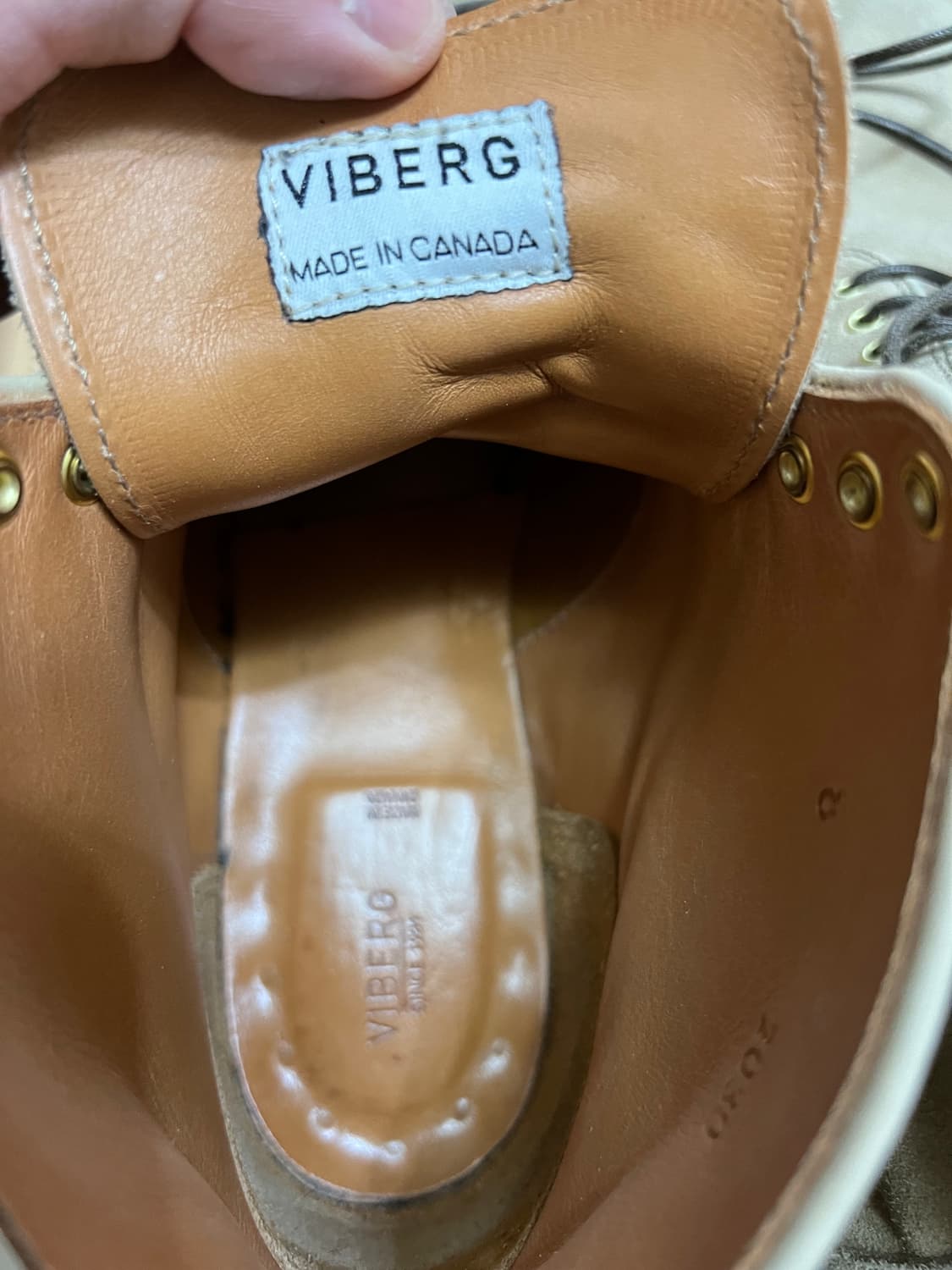 바이버그 더비 부츠 카프스웨이드 8사이즈 알든 상품이미지9