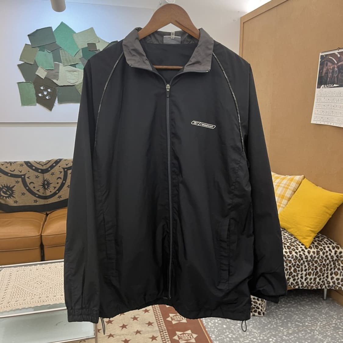 리복 빈티지 레트로 캐주얼 바람막이 자켓 LL C10144 상품이미지3