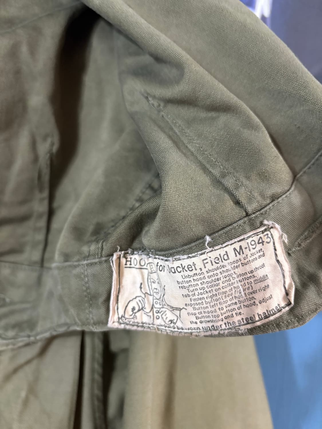 40's WWII U.S Army M-43 Field Jacket  상품이미지9