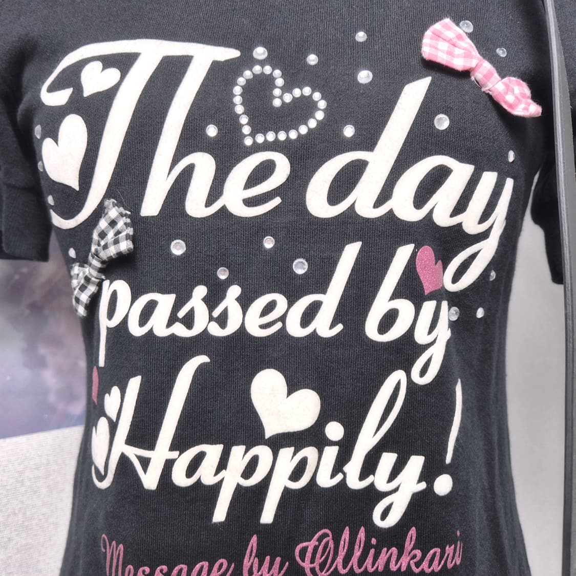 헤이세이 트랄라라 깔 글리터 큐빅 리본 후드 원피스 히메갸루 오네갸루 상품이미지2