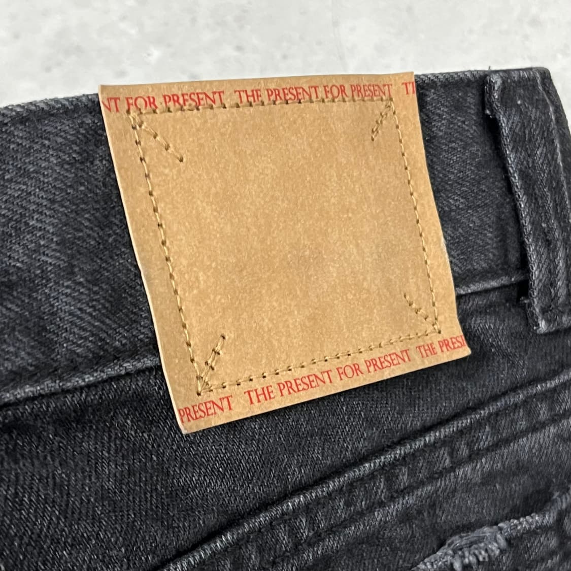 46 엘무드 흑청 부츠컷 데님 상품이미지3