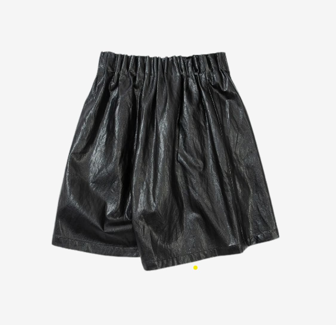 유노이아 레더 쇼츠 상품이미지2