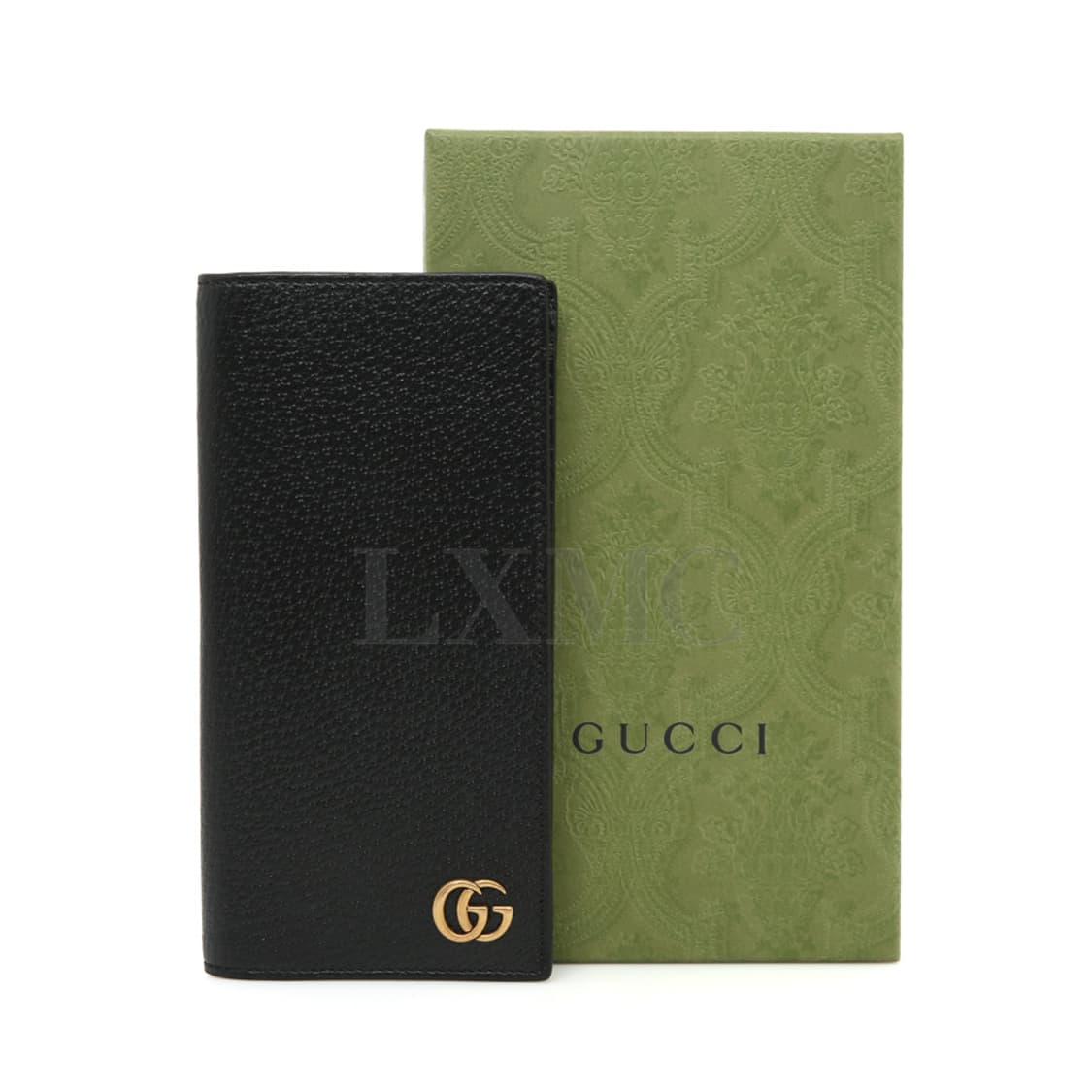 구찌 마몽 GG 골드 로고 블랙 마몬트 장지갑 436023 상품이미지6