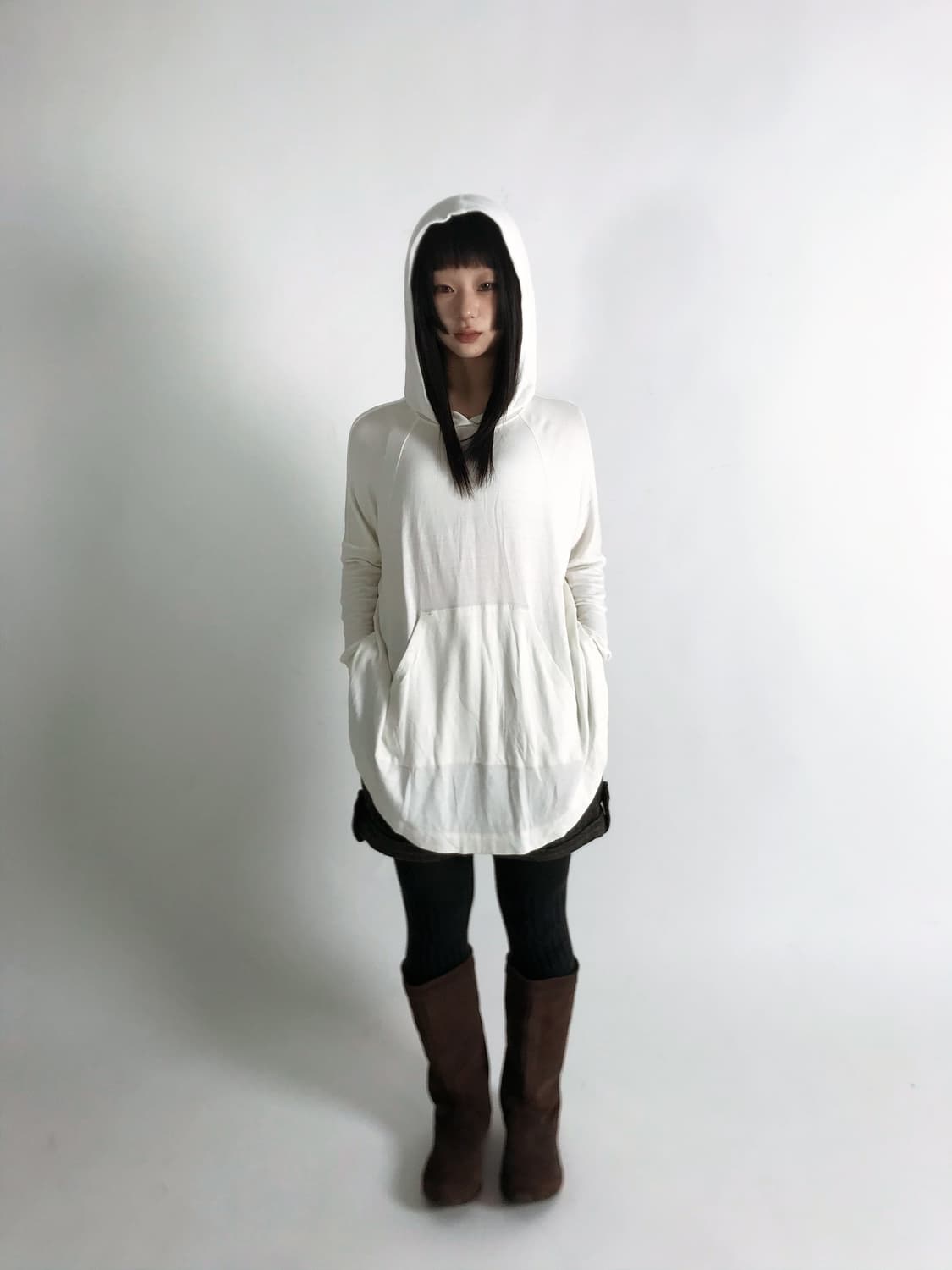 Loose fit stitch point hooded sleeve 상품이미지9