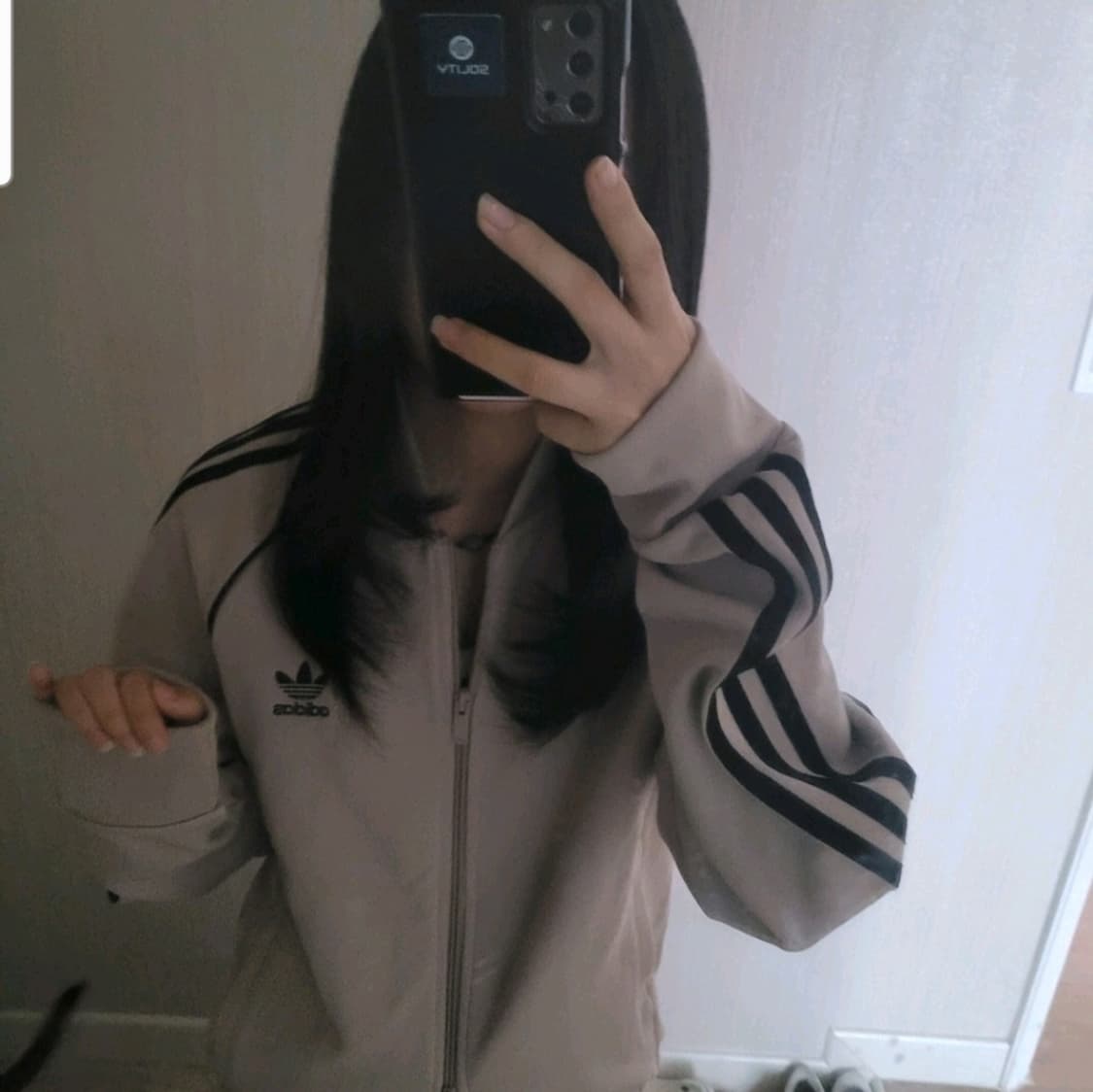 아디다스 아디컬러 클래식 sst 베이지 저지 파이어버드 투웨이 상품이미지2