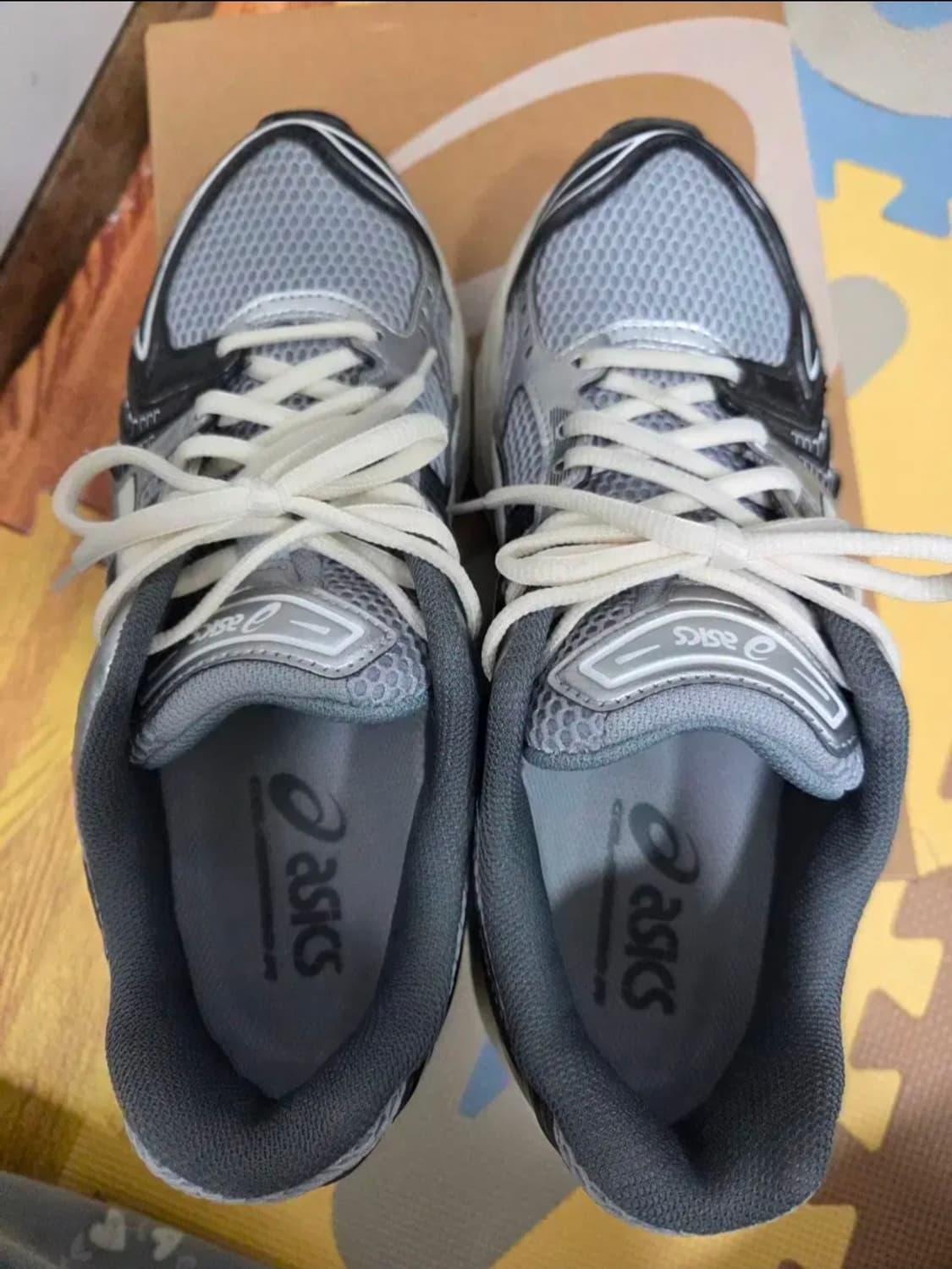 아식스 젤카야노14 블랙 글레이셔 그레이 260 무신사에디션 상품이미지2