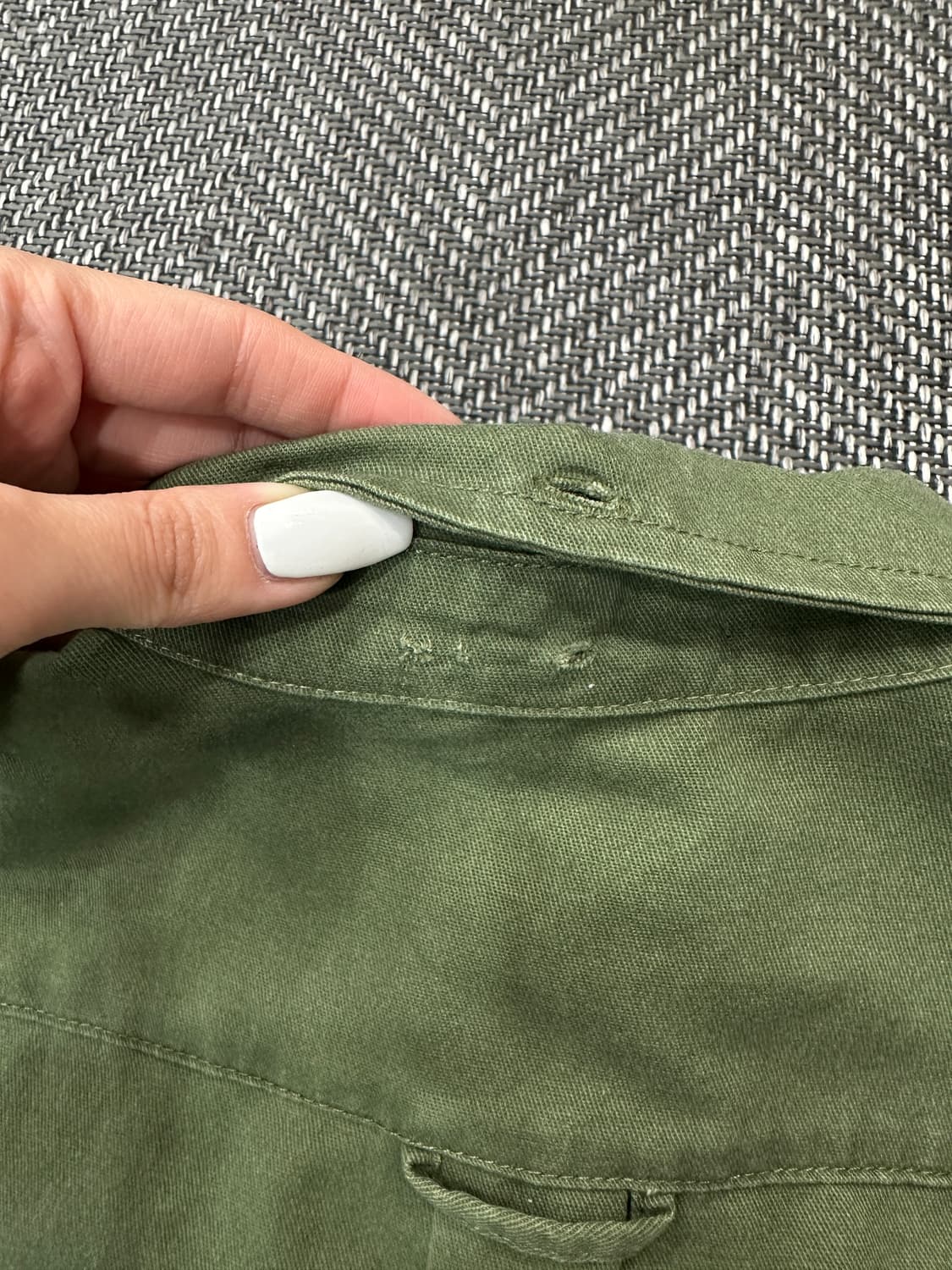 칼하트 긴팔 셔츠 카키 상품이미지4