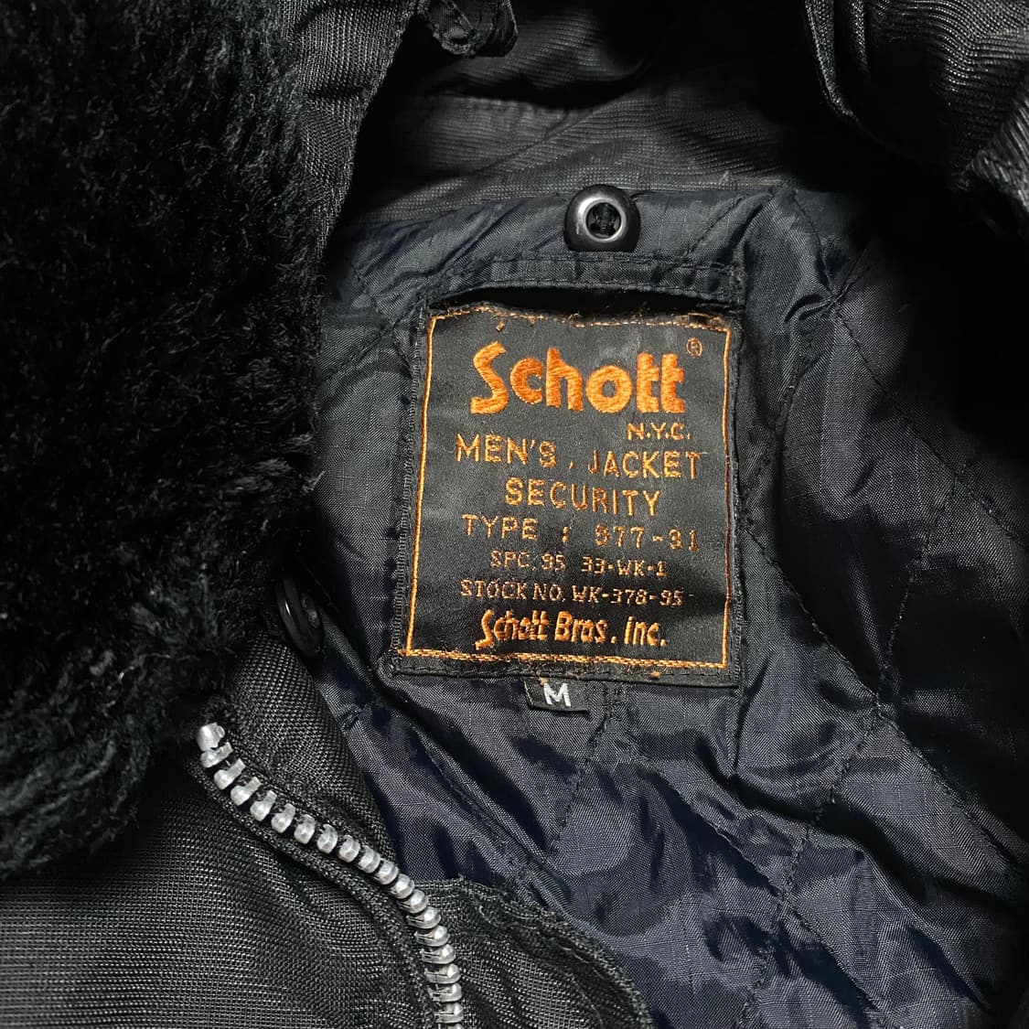 🌊Schott 90s security Jacket 상품이미지9