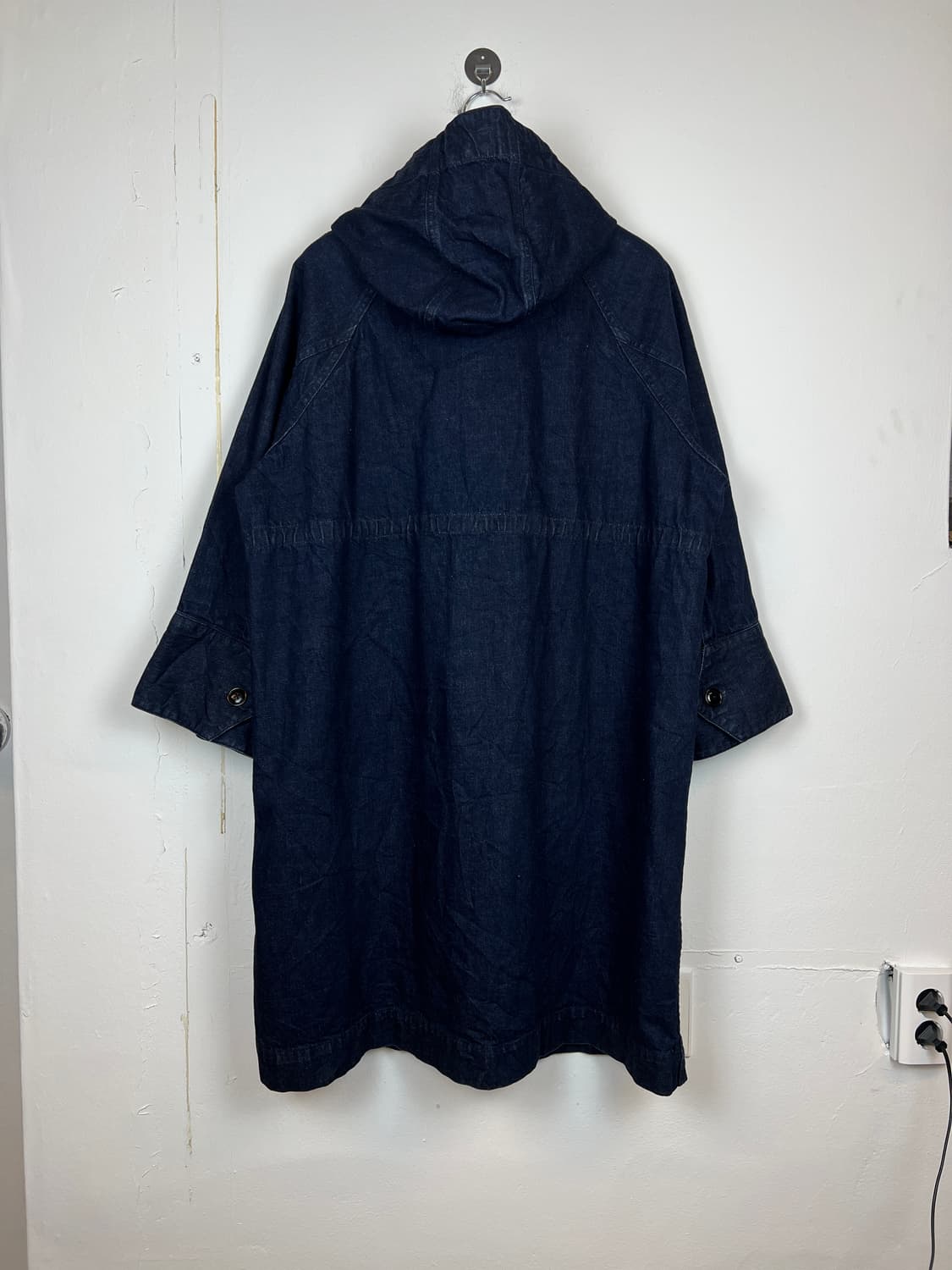 John bull 데님 후드 롱 코트 자켓 M 상품이미지2