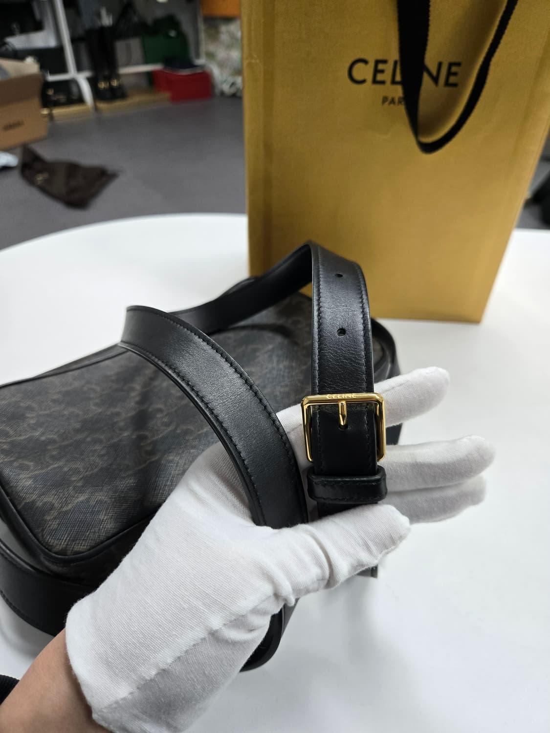 [A급컨디션] 셀린느 트리오페 메신저백 상품이미지8