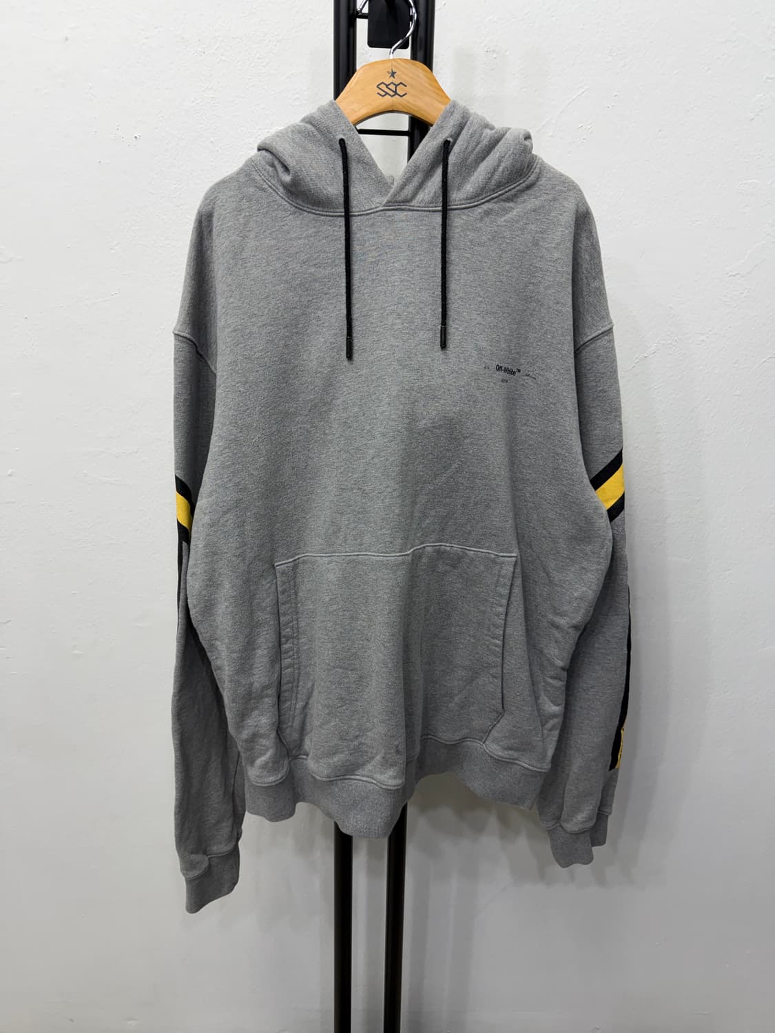 정품) 오프화이트 후드 조거팬츠 셋업 상품이미지1