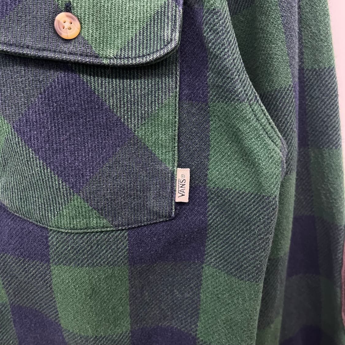 Vans 반스 체크 셔츠 남L 상품이미지4