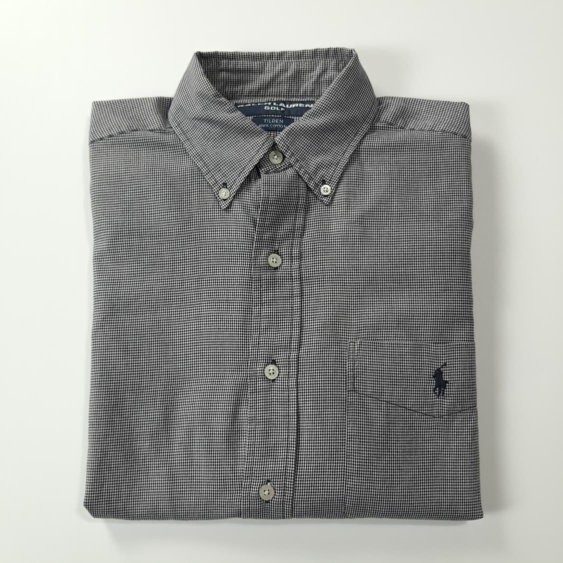 CK249 S 폴로 90s 미국판 마이크로 하운드투스 셔츠 남방 상품이미지8