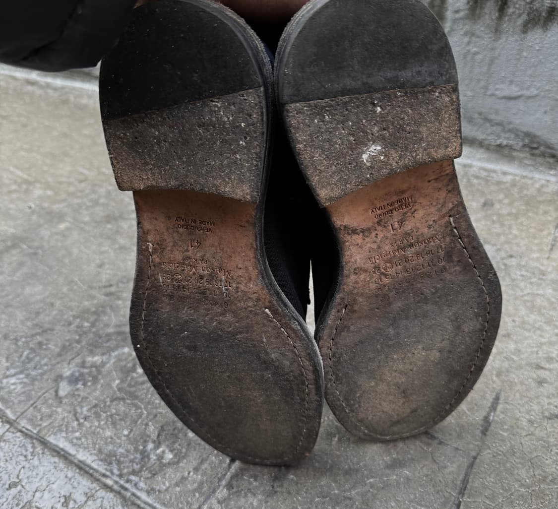 마르지엘라 빈티지 캔버스 누벅 더비슈즈 상품이미지5