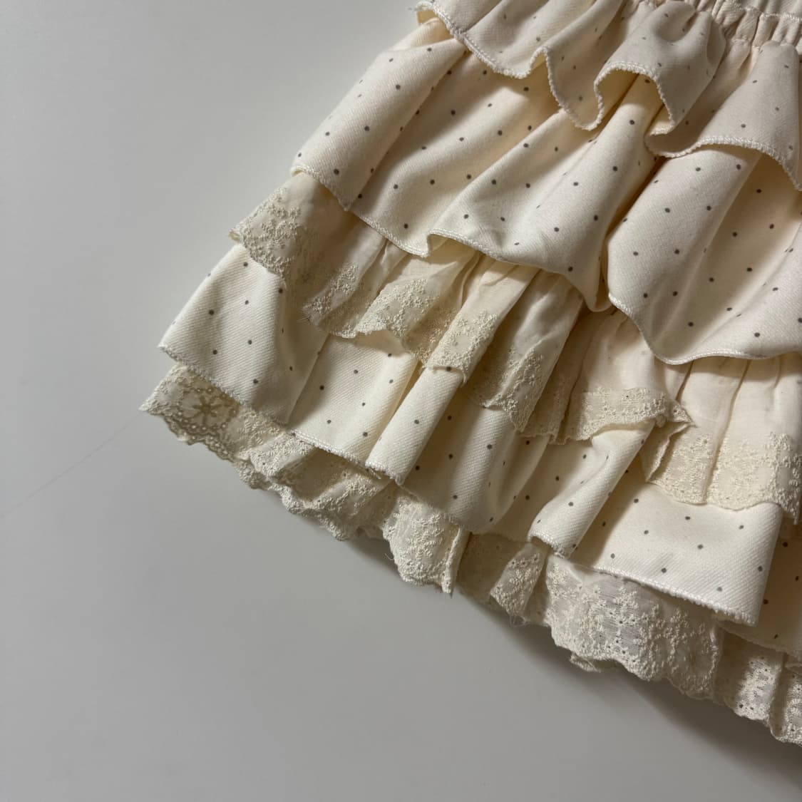 새상품 여자 도트 캉캉 미니스커트 상품이미지2