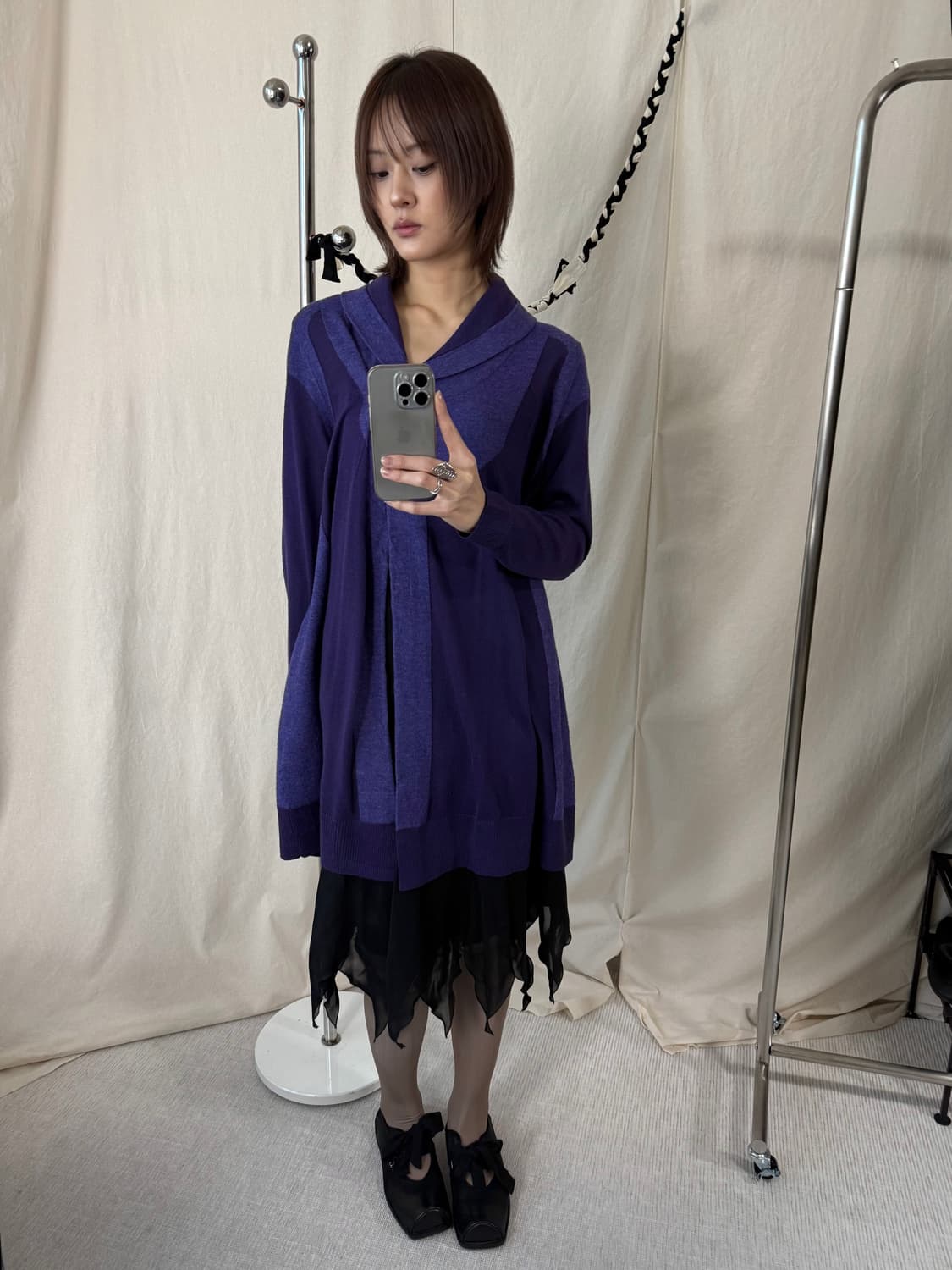 Hiroko Bis 롱 가디건 상품이미지1