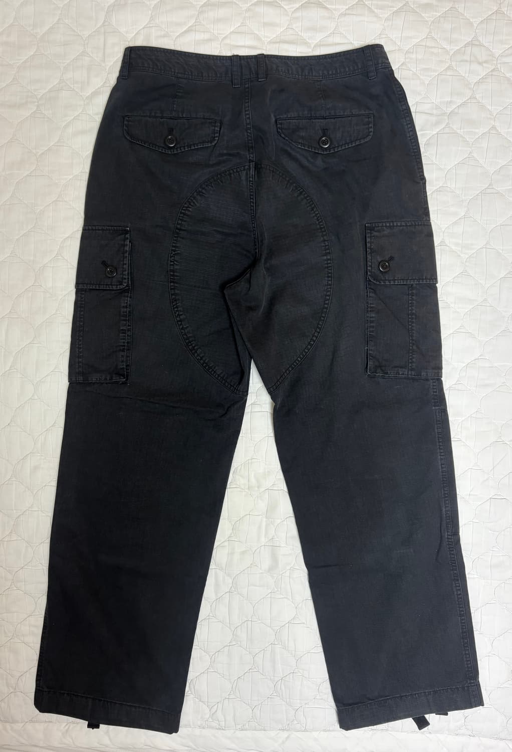 커버낫 립스탑 와이드 카고팬츠 L 상품이미지2