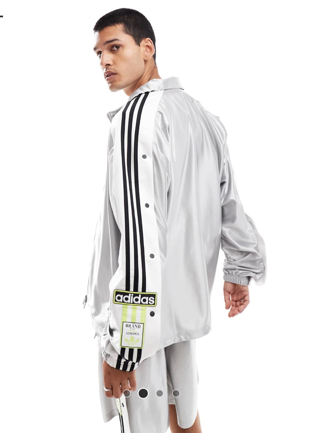 (정품) 아디다스 메가브레이크 실버 저지 져지 M  상품이미지4