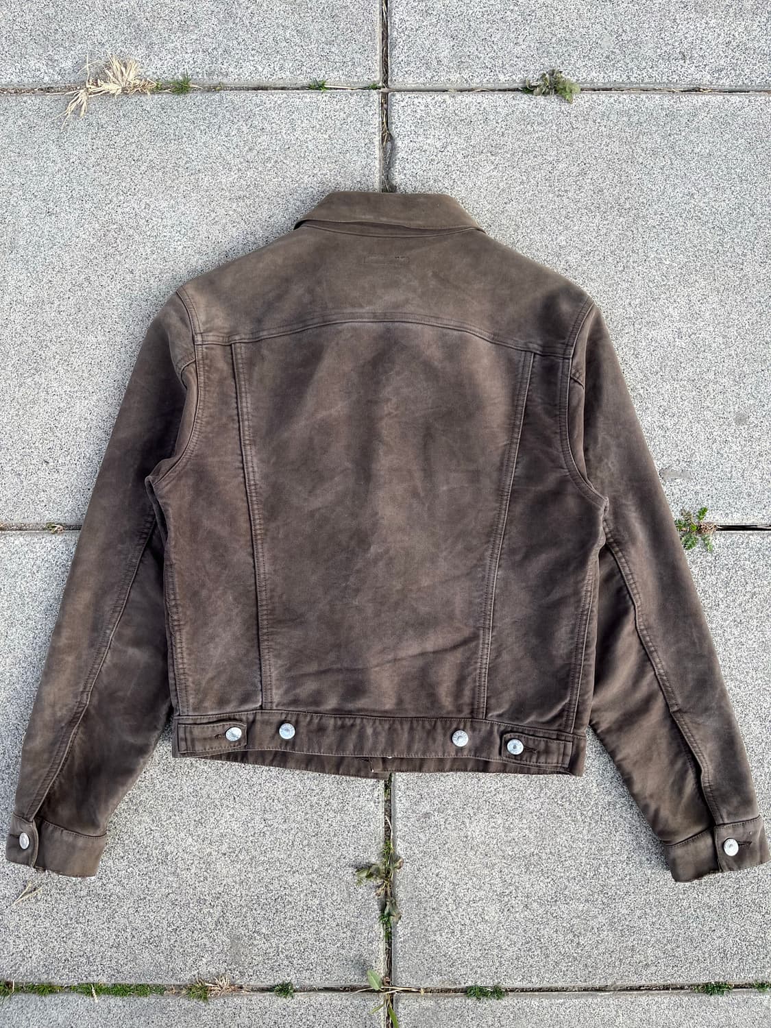 00s 빈티지 헬무트랭 아카이브 3세대 몰스킨 트러커 자켓 상품이미지3